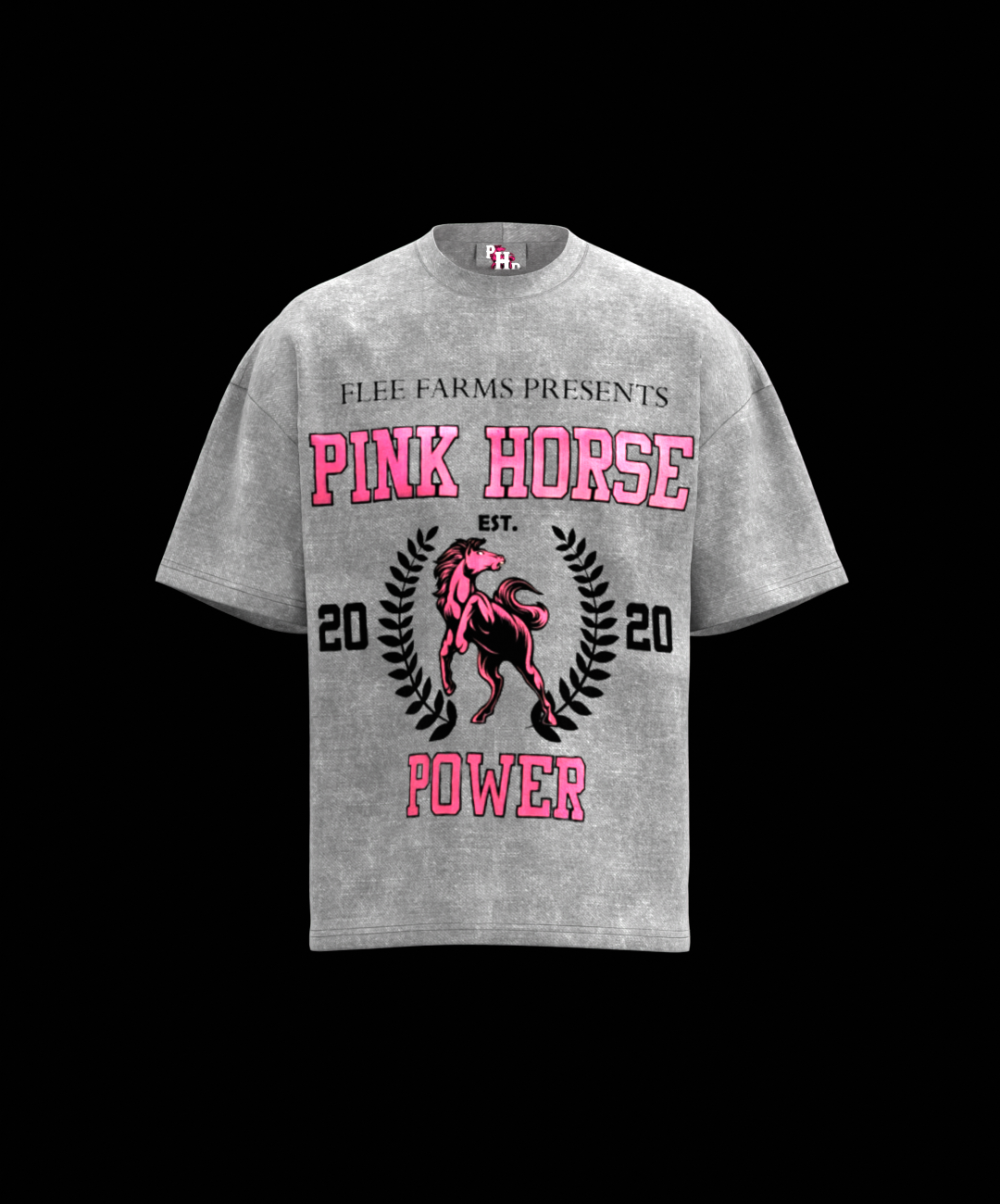 *PREORDER* PINK HORSE POWER TEE - PINK