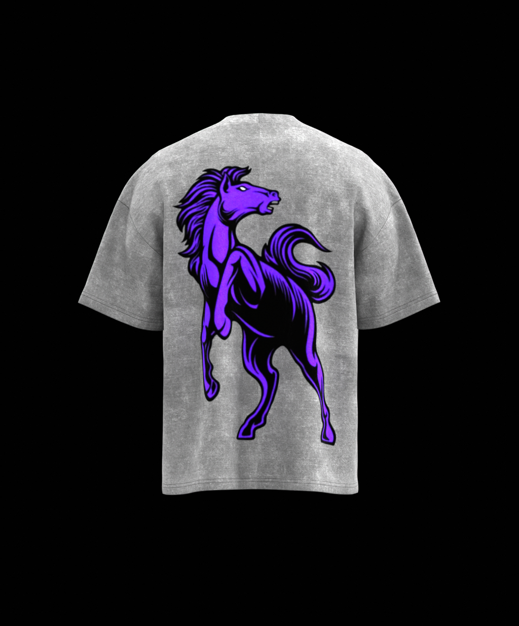 *PREORDER* PINK HORSE POWER TEE - PURPLE